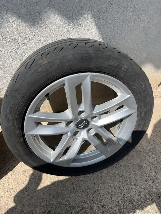 OM джанти 17 цола с гуми за А4  ет45 66.6 5х112