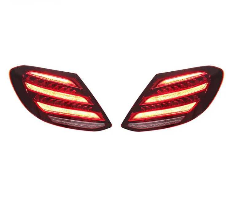 ЧИСТО НОВИ LED Стопове 1:1 за Mercedes W213 16-20 ЖЪЛТ мигач