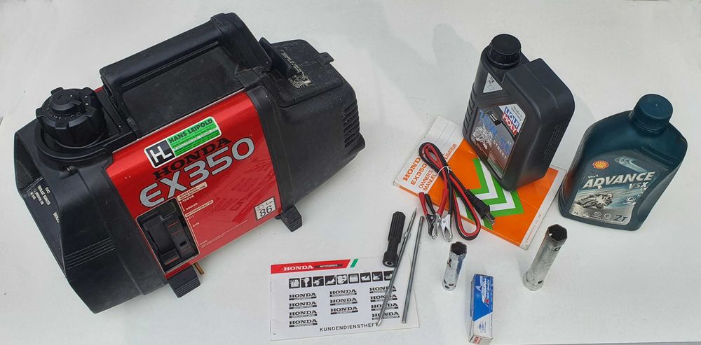 Honda EX350, generator ultrasilentios pentru rulote, impecabil