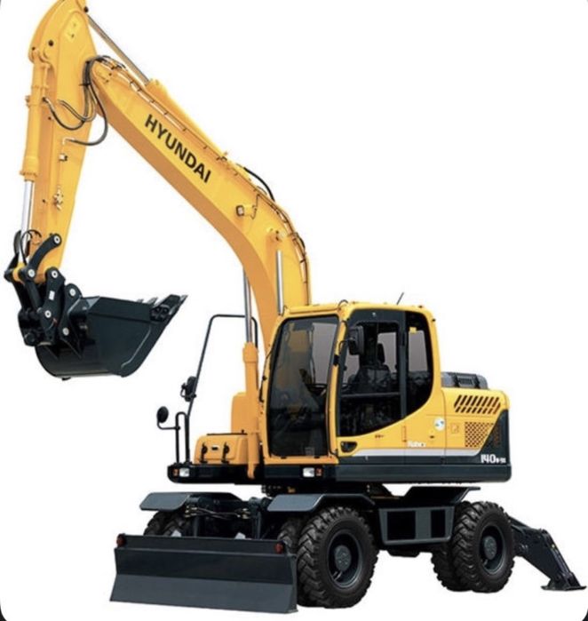 Экскаватор.Услуги колесных Экскаваторов