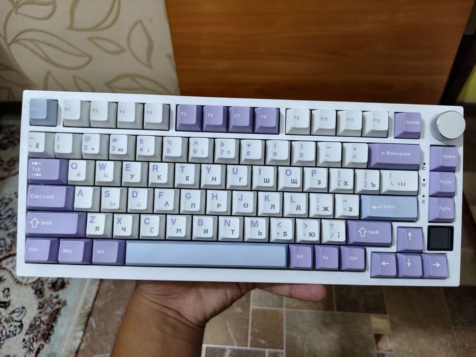 Клавиатура Ajazz AK820 Pro белый