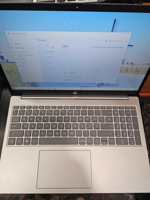 Hope Amanet P5-Laptop HP 15-FC0018NQ, AMD Ryzen 5 7520U/16 RAM/512 SSD