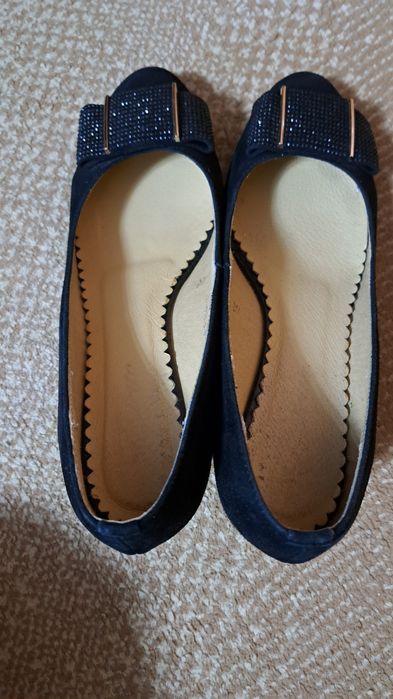 Туфли   замшевые