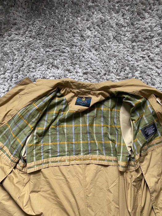 palton lung/trenci barbatesc bugatti crem