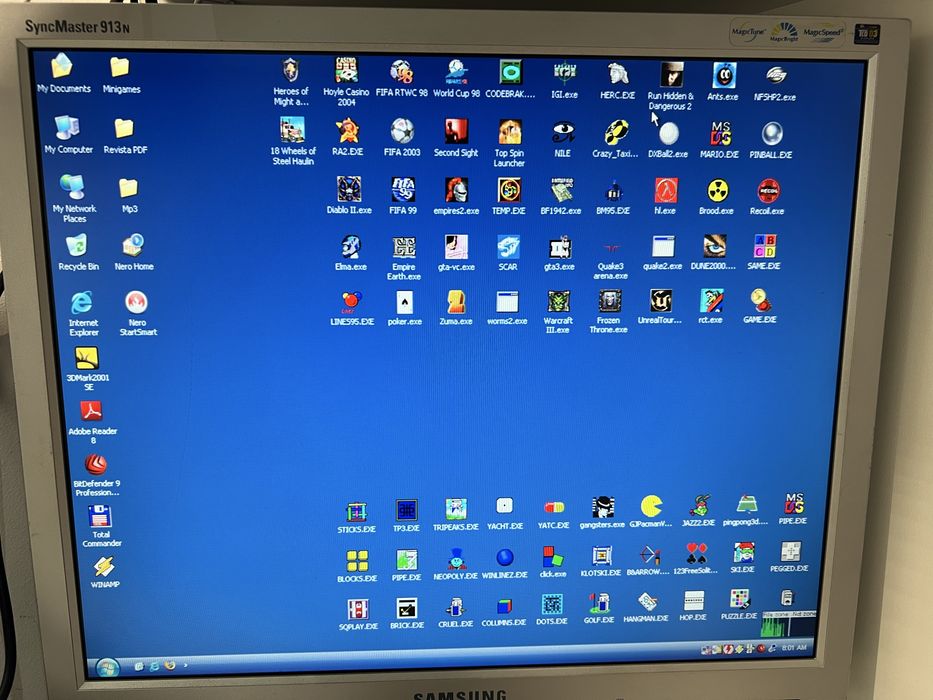 Retro Shuttle PC AMD Athlon 1,7 Ghz