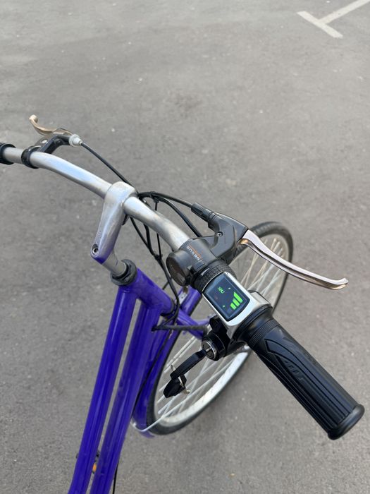 Продается электрический велосипед запас хода 60 км