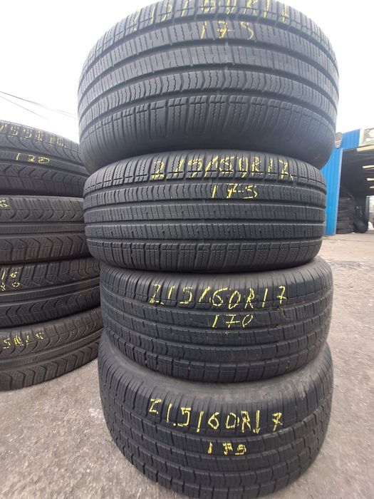 4 anvelope allseasouns 215/60r17 Dunlop dot 2022/2021 Montaj Gratuit