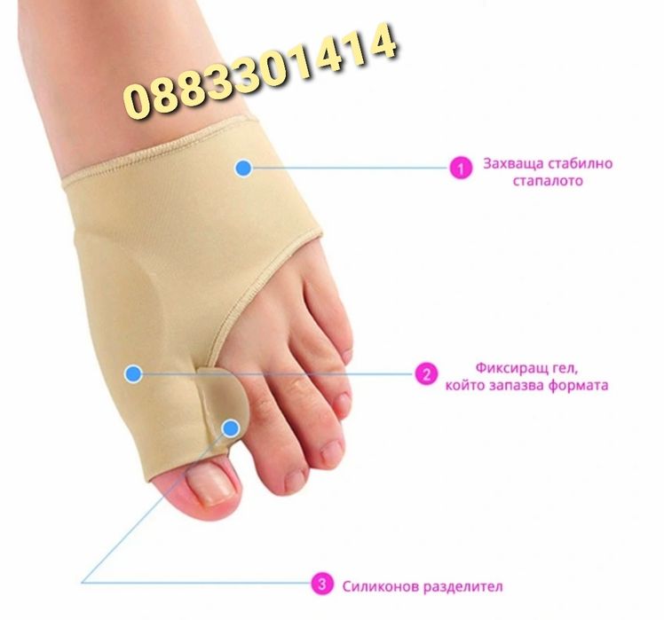 Намаление! Комплект Коректор за пръстите на краката