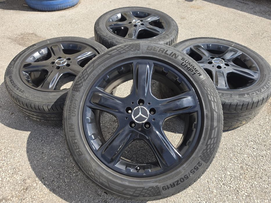 5х112/19 с гуми Mercedes ML W164 W166 GL X164 Спорт пакет 5x112/19 Мерцедес МЛ В164 ГЛХ164
