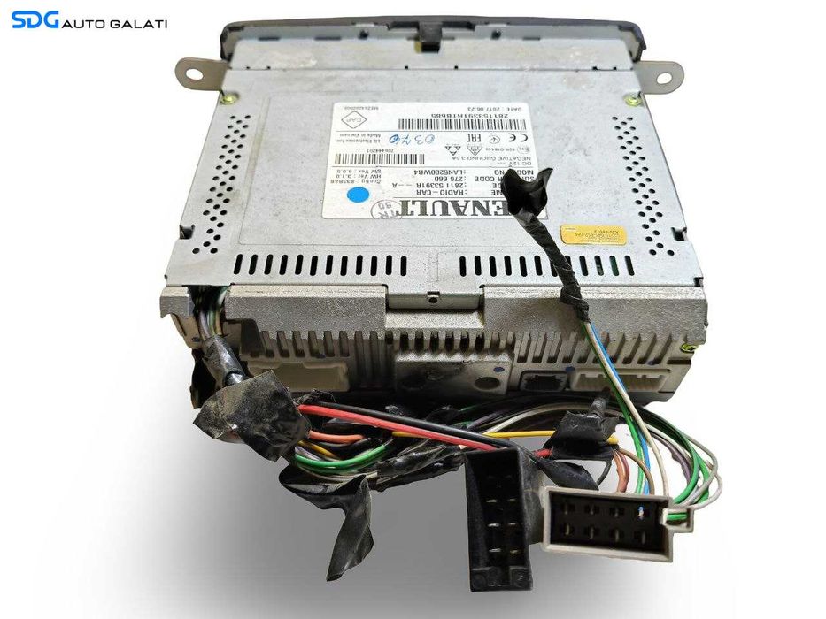 Unitate Radio Navi Navigatie Map Multimedia Dacia Logan 2 2012 - 2018 Cod 281153391R [LS0676]