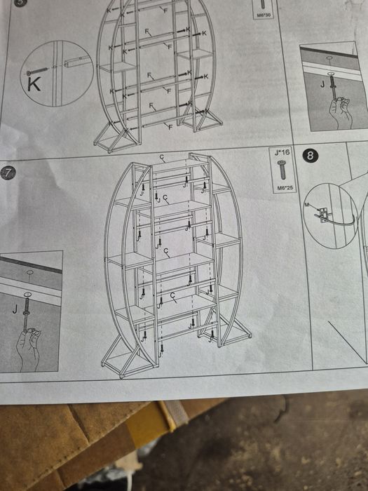 Голям Рафт ,етажерка в индустриален рустик  стил