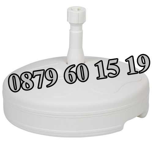 Градински чадъри, кръгъл и правоъгълен градински чадър с калъф