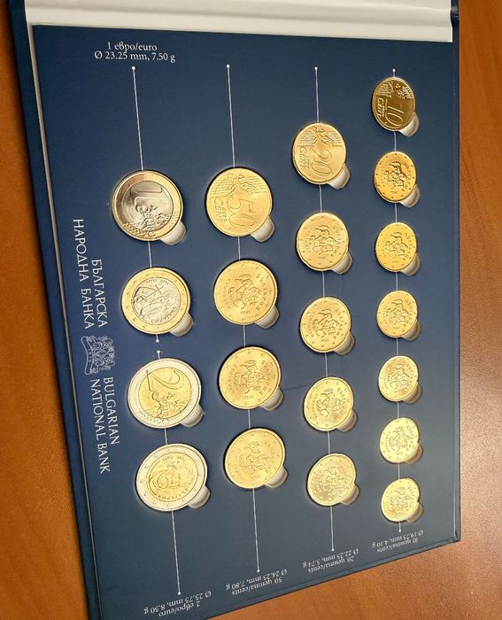 Стартов комплект Български евромонети – Колекционерско издание
