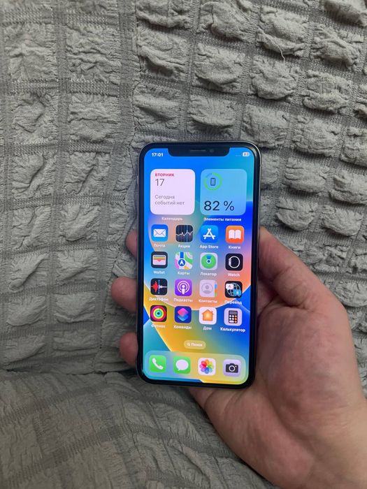 Apple Iphone X 64GB Silver White Original Flagman Holati Yaxshi Zor