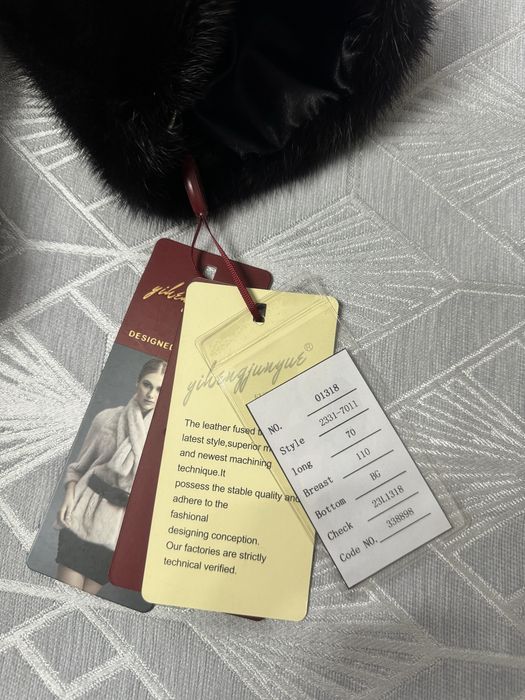 Норковая шуба новая