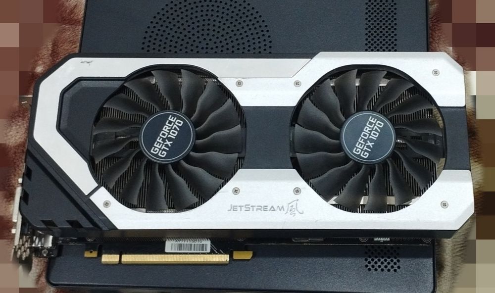 Видеокарта GTX 1070 8gb Palit