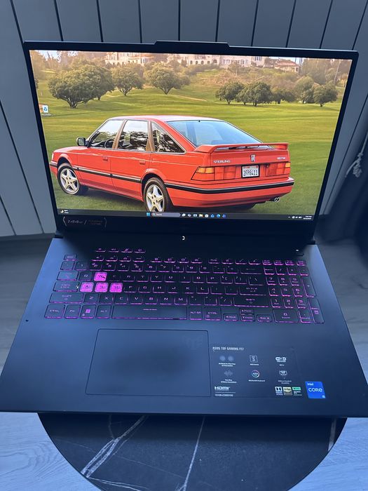 ASUS TUF Gaming F17 • 17.3” 144Hz • i5-12500H • RTX 3050 95W • 16GB • SSD 512GB