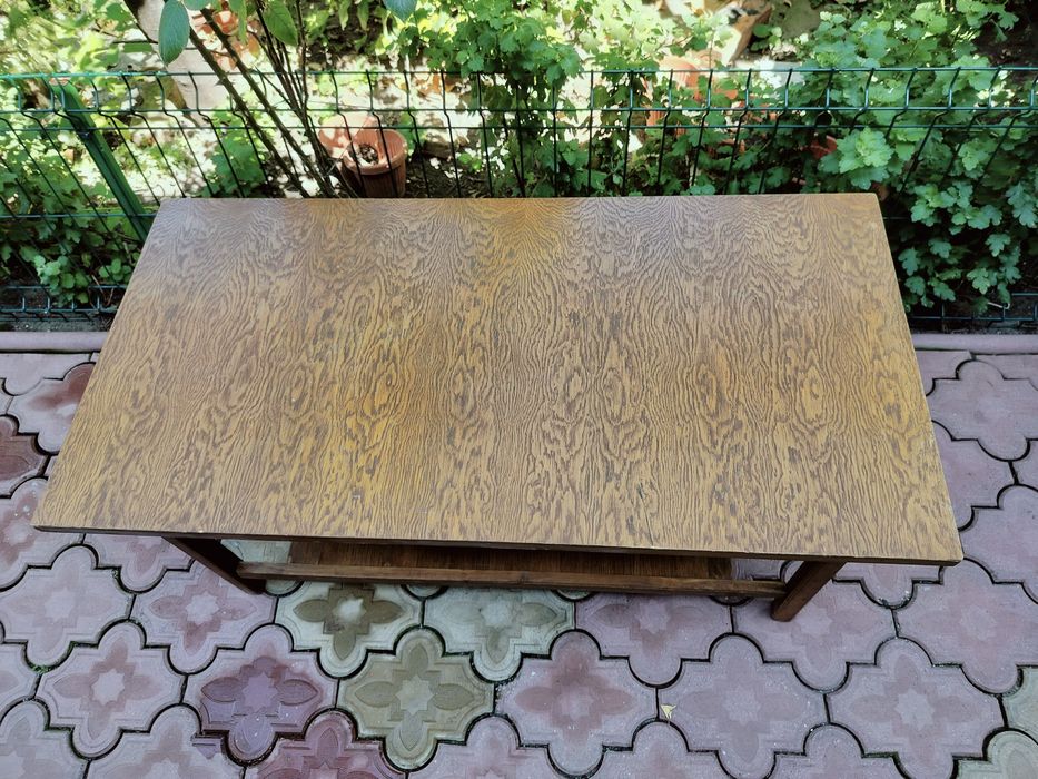 Măsuță cafea lemn natur