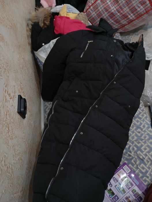Зимняя - весенняя куртка длинная женская