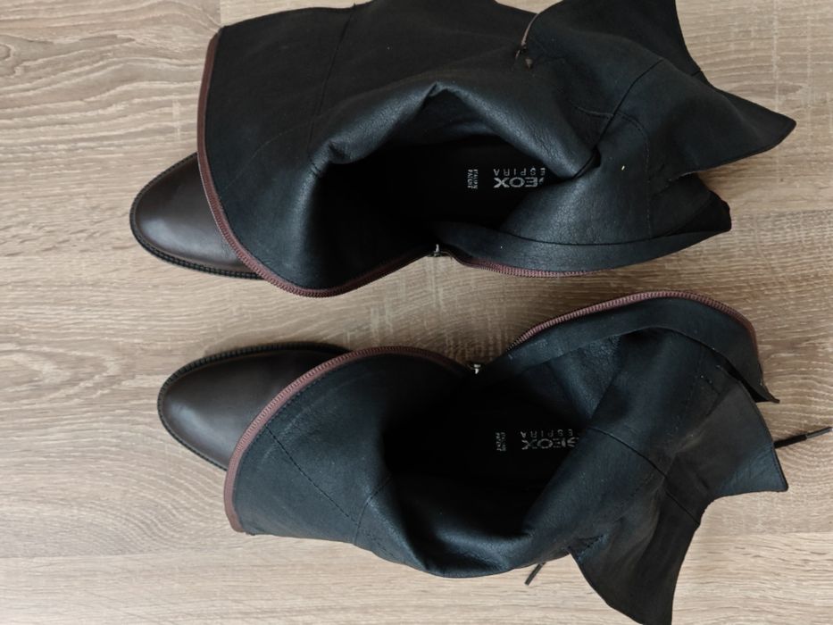 Ботуши Geox естествена кожа