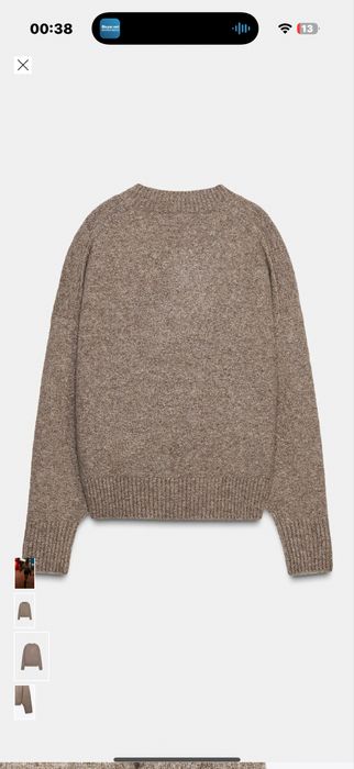 Продается ZARA кофта с этикеткой