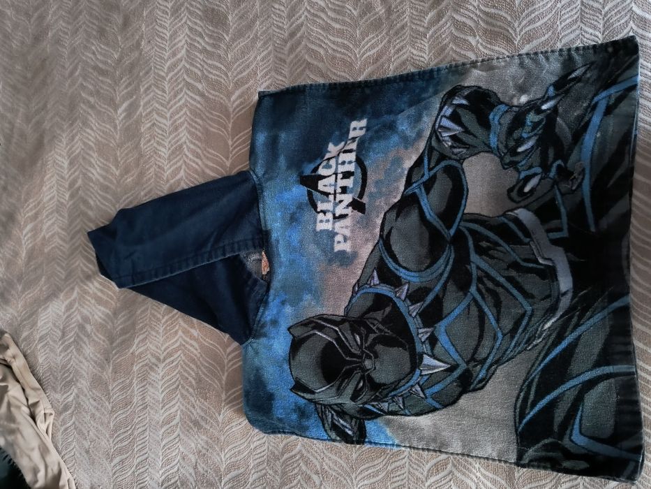 Детско хавлиени пончо