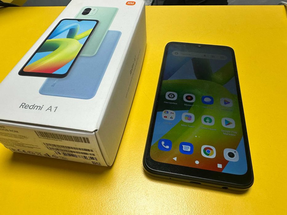 Смартфон Xiaomi Redmi A1, 32GB, 2GB RAM, 4G, Черен