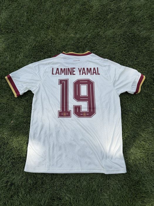 Tricou Spania World Cup 2026 away LAMINE YAMAL 19 FAN version