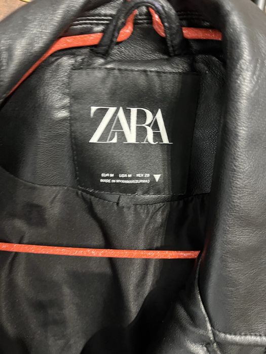 Мъжко кожено яке Zara , размер М