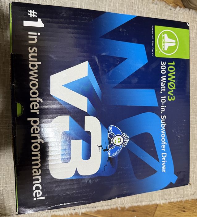 JL audio 10w0v3-4ом самбуфер