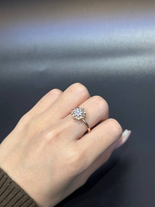 Золото 585  Кольцо Масса: 1,24