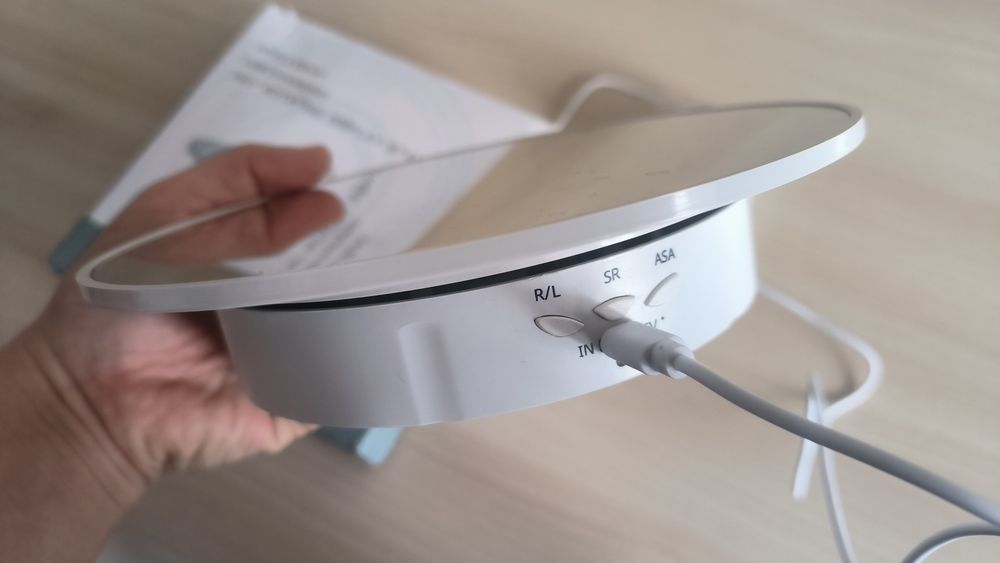 Mini stand de prezentare 360 cu oglinda