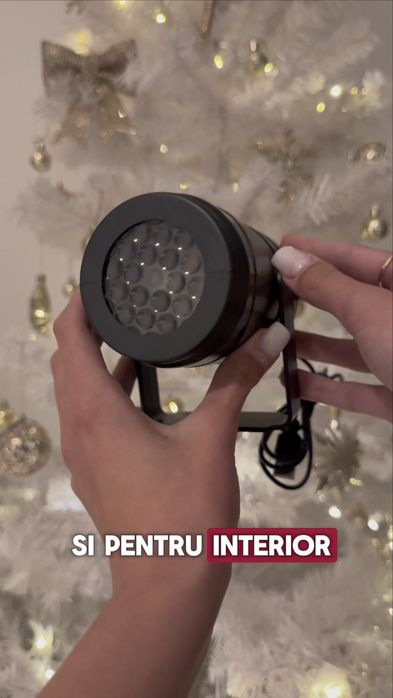 Proiector LED de Crăciun