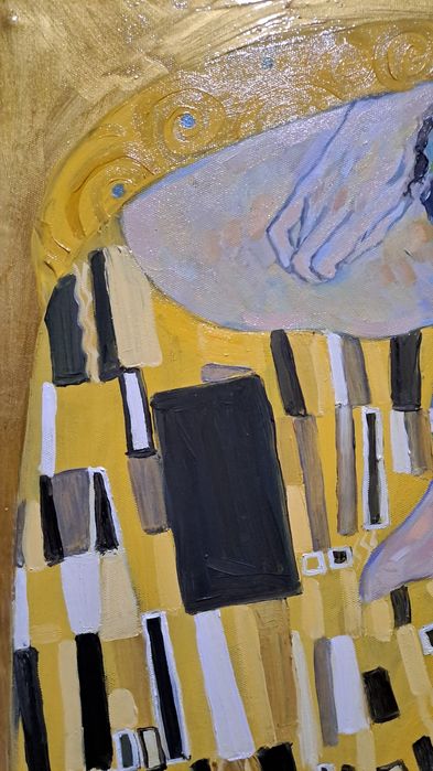 Продам картину! Климт Поцелуй!