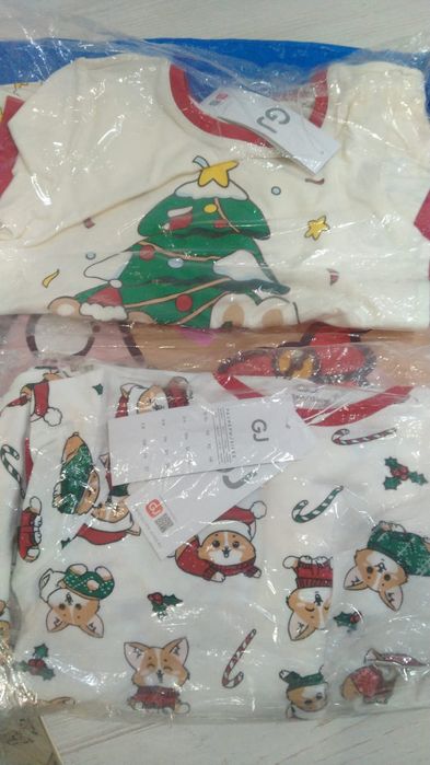 Пижамы с новогодним принтом