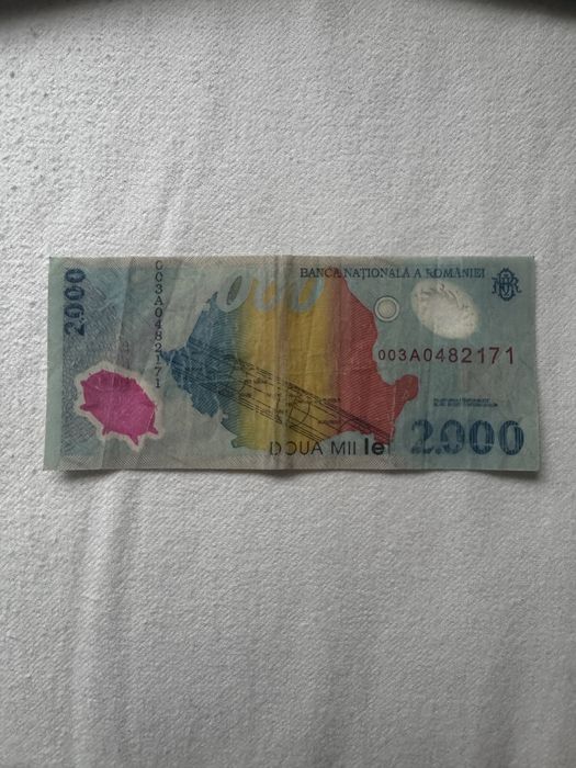 Bancnotă 2000 lei