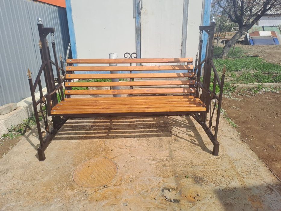 Качеля для сада.урна.скамейка.