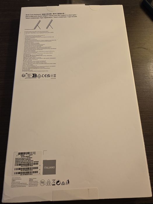 Book cover keyboard Galaxy Tab s9+