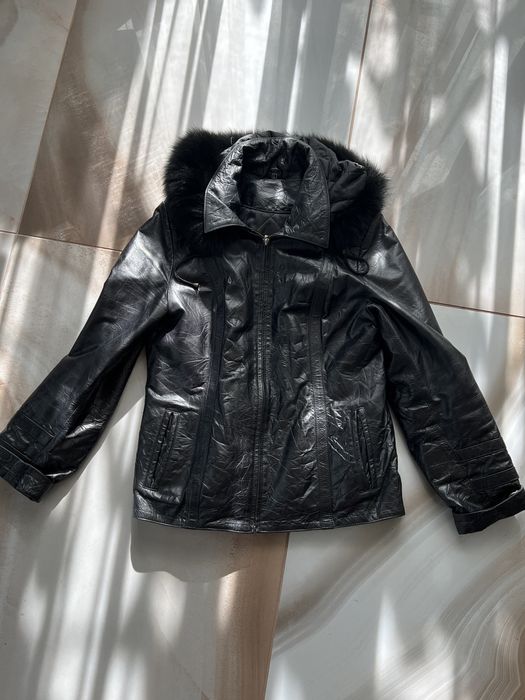 Яке от естествена кожа