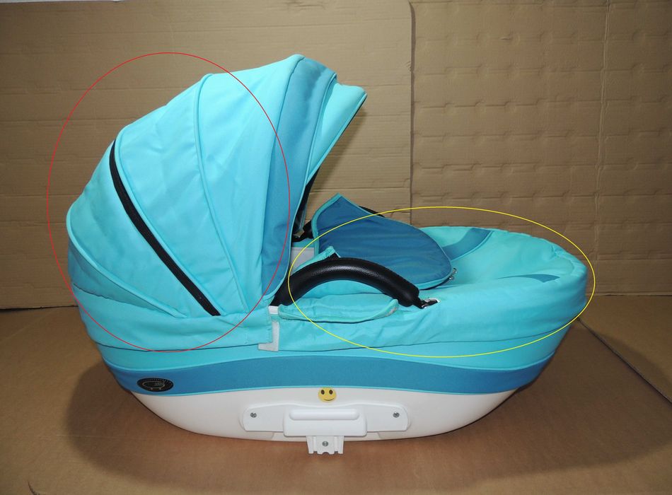 Поставка/Органайзер/за бебешка количка Carrera, сенник, завивка