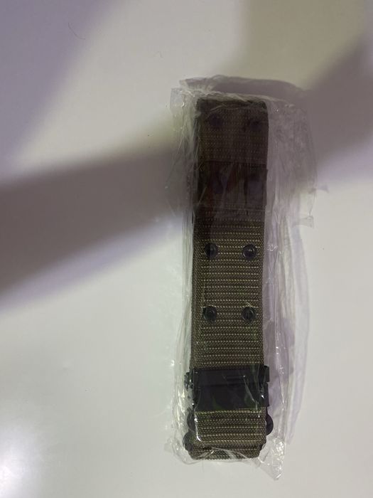 Военный ремень зеленый