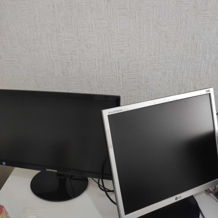 Продам процессоры и мониторы б/у