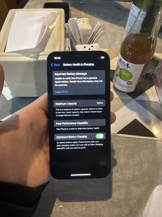 Iphone 12 drak blue 128