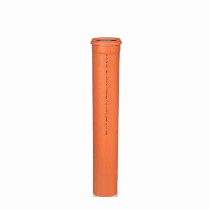 Teava canalizare SN2, PVC, Ø 160 mm, grosime 3.2 mm, L=4m
