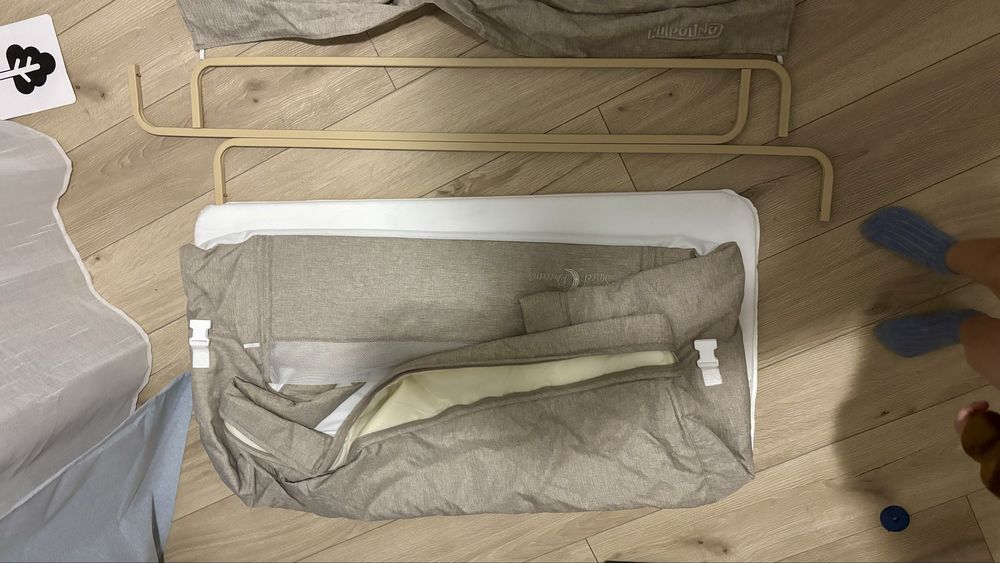 Бебешка кошара/легло Next to me „Sweet dreams“