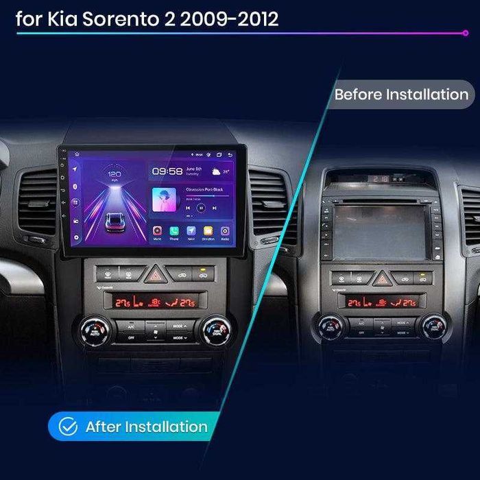 KIA Sorento 2009-2012 Мултимедия Навигация Android