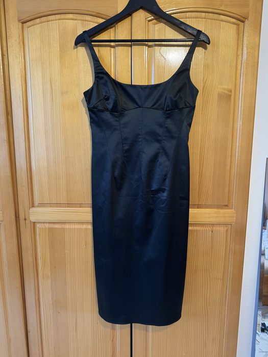 Сатенена рокля на Dolce&Gabbana