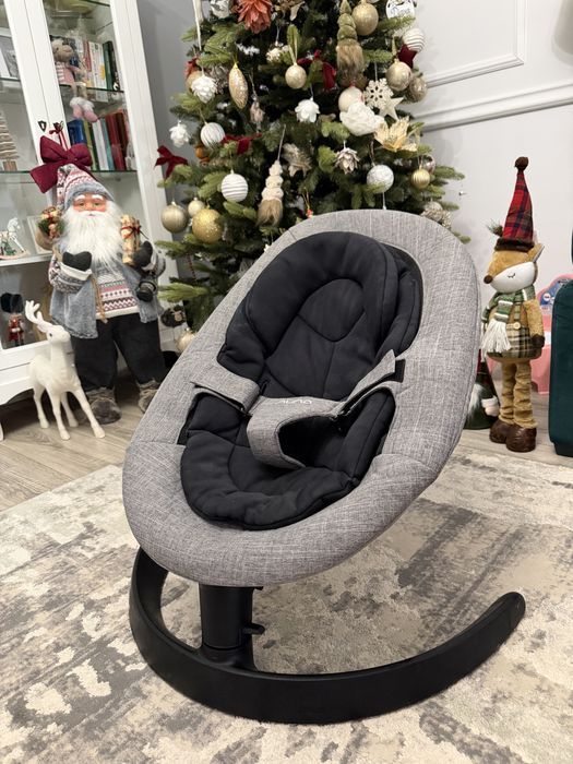 Balansoar bebe Nuna Leaf Grow+ arc cu jucarii originale- stare f buna