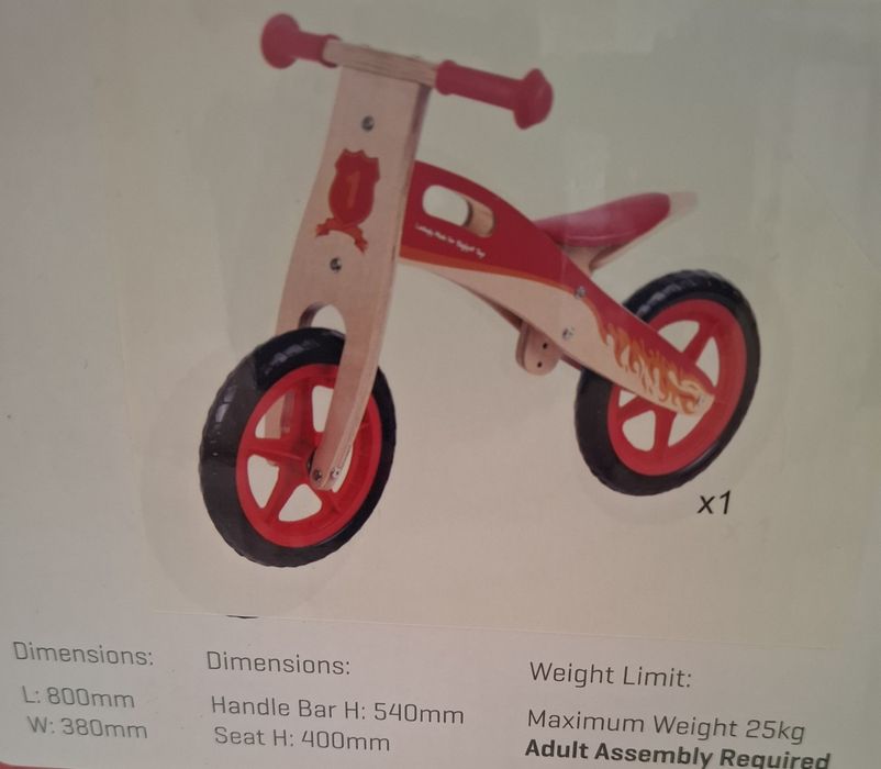 Дървено колело за баланс