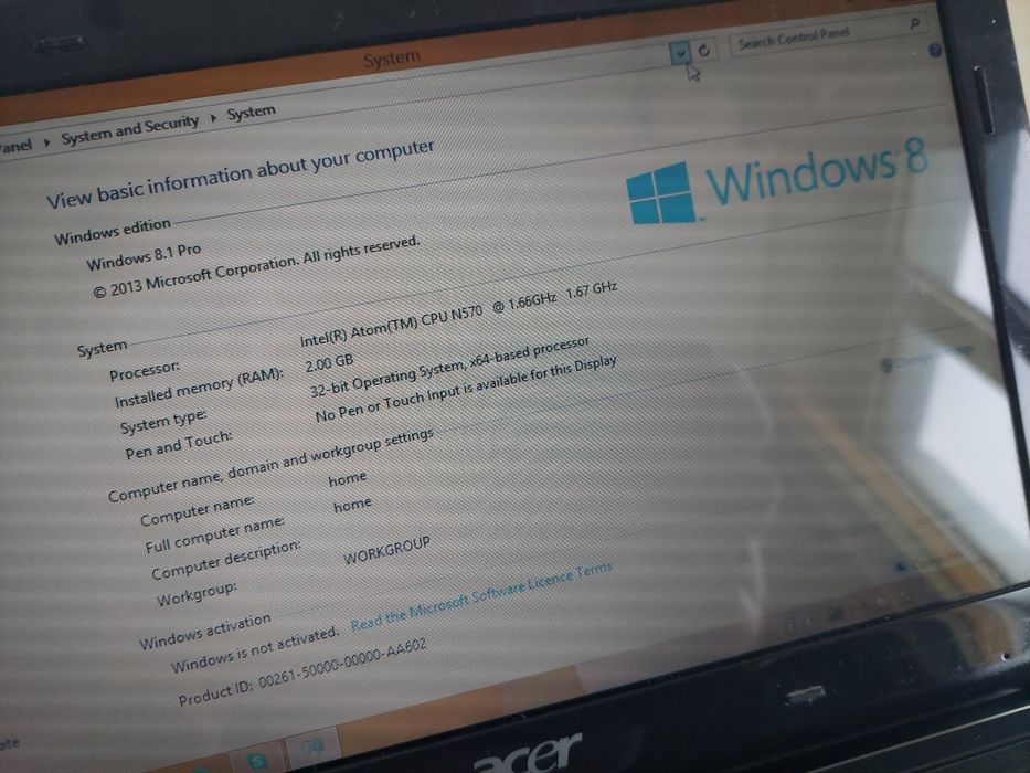 Vând Acer Aspire One D257 (ZE6) fără probleme + încărcător /poze reale